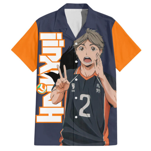 Chemise hawaïenne Koshi Sugawara Karasuno