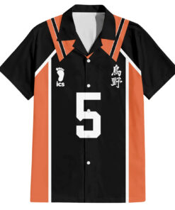 Chemise hawaïenne Ryunosuke Tanaka Karasuno classique