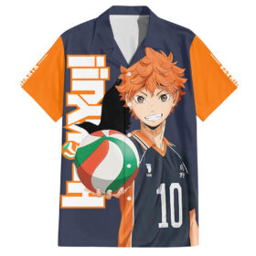 Chemise hawaïenne Shoyo Hinata Karasuno