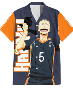 Chemise hawaïenne Ryunosuke Tanaka Karasuno