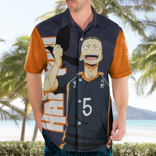 Chemise hawaïenne Ryunosuke Tanaka Karasuno – Image 3