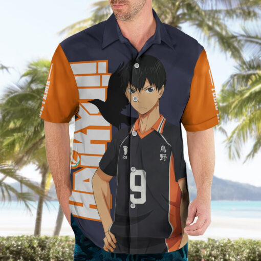 Chemise hawaïenne Tobio Kageyama Karasuno – Image 3