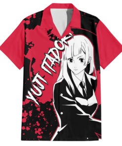 Chemise hawaïenne Kasumi Miwa Jujutsu Kaisen style manga