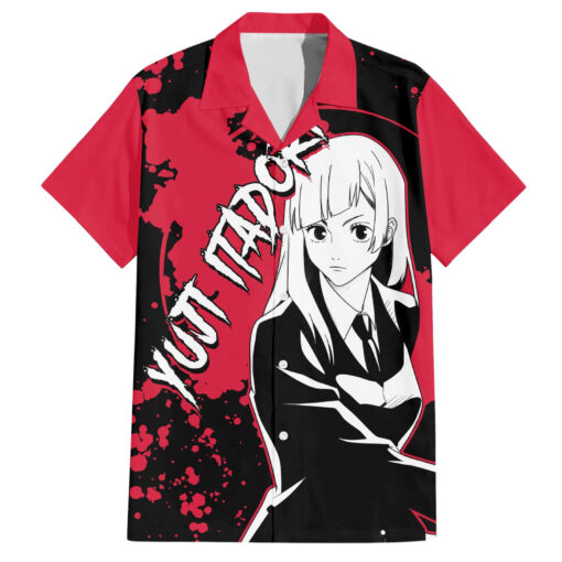 Chemise hawaïenne Kasumi Miwa Jujutsu Kaisen style manga