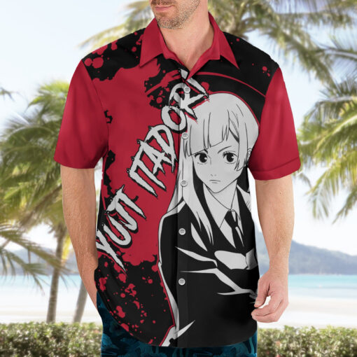 Chemise hawaïenne Kasumi Miwa Jujutsu Kaisen style manga – Image 3