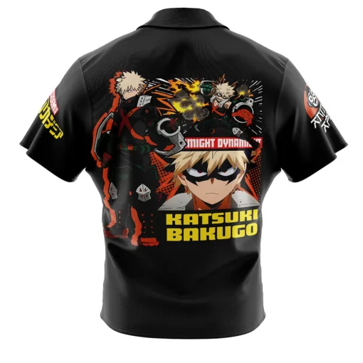 Chemise hawaïenne Katsuki Bakugo My Hero Academia – Image 2