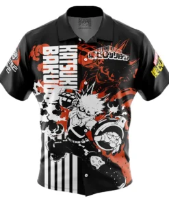Chemise hawaïenne Katsuki Bakugo My Hero Academia