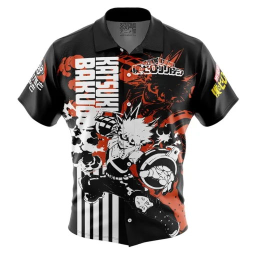Chemise hawaïenne Katsuki Bakugo My Hero Academia
