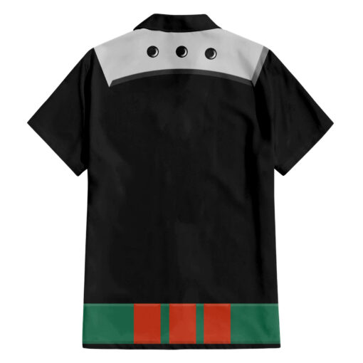 Chemise hawaïenne Katsuki Bakugo uniforme de héros Anime – Image 2