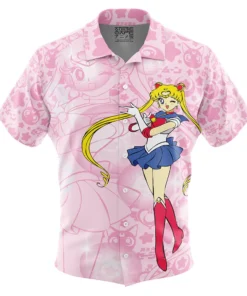 Chemise hawaïenne Kawaii Sailor Moon
