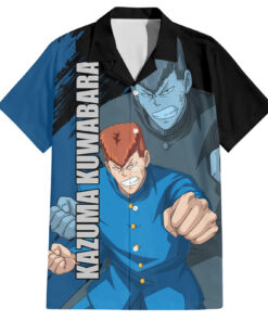 Chemise hawaïenne Kazuma Kuwabara Yu Yu Hakusho