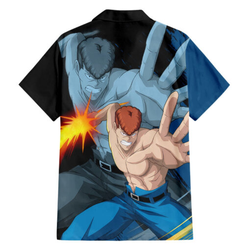 Chemise hawaïenne Kazuma Kuwabara Yu Yu Hakusho – Image 2