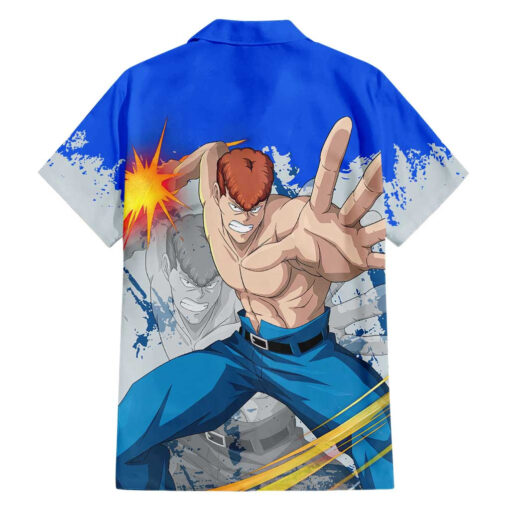 Chemise hawaïenne Kazuma Kuwabara Yu Yu Hakusho Anime – Image 2