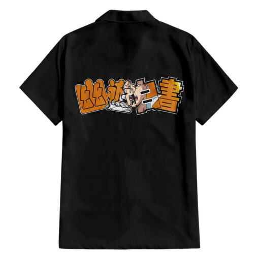 Chemise hawaïenne Kazuma Kuwabara YuYu Hakusho Anime – Image 2