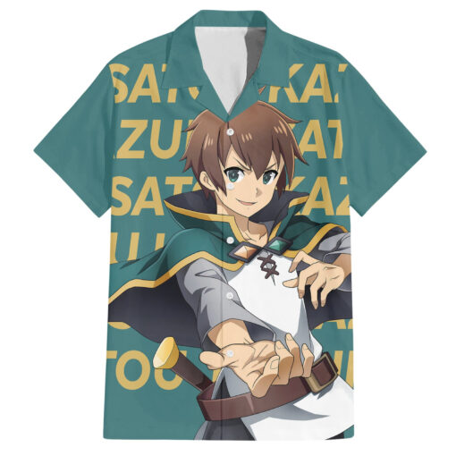 Chemise hawaïenne Kazuma Satou KonoSuba Anime