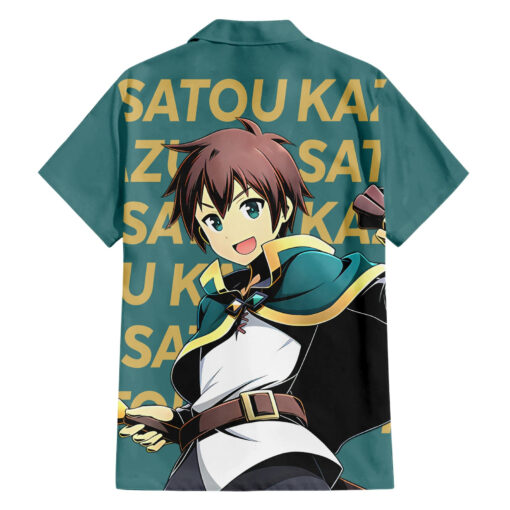 Chemise hawaïenne Kazuma Satou KonoSuba Anime – Image 2