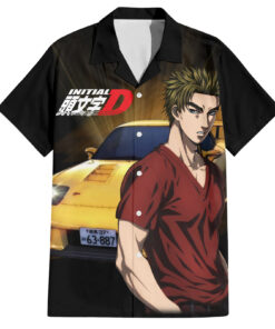 Chemise hawaïenne Keisuke Takahashi Initial D Anime