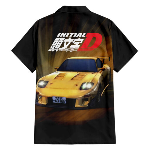 Chemise hawaïenne Keisuke Takahashi Initial D Anime – Image 2