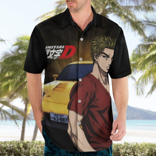 Chemise hawaïenne Keisuke Takahashi Initial D Anime – Image 3