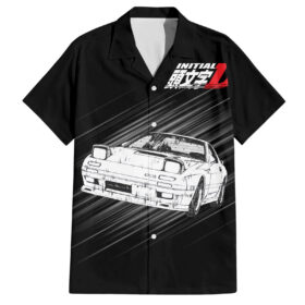 Chemise hawaïenne Keisuke Takahashi RX-7 Initial D Manga Mix