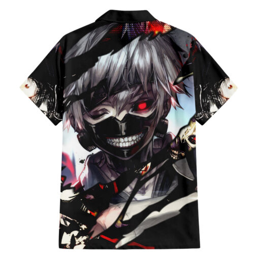 Chemise hawaïenne Ken Kaneki Tokyo Ghoul – Image 2