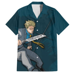 Chemise hawaïenne Kento Nanami JJK Anime Black Flash TS07