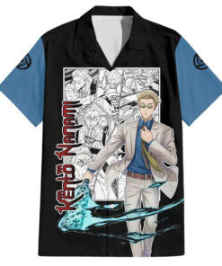 Chemise hawaïenne Kento Nanami Jujutsu Kaisen Manga Mix