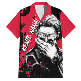 Chemise hawaïenne Kento Nanami Jujutsu Kaisen style manga