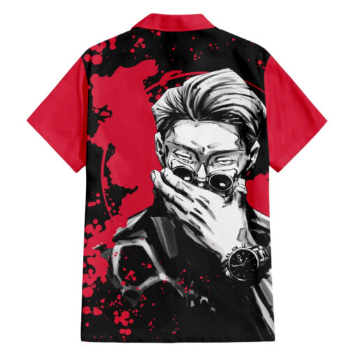 Chemise hawaïenne Kento Nanami Jujutsu Kaisen style manga – Image 2