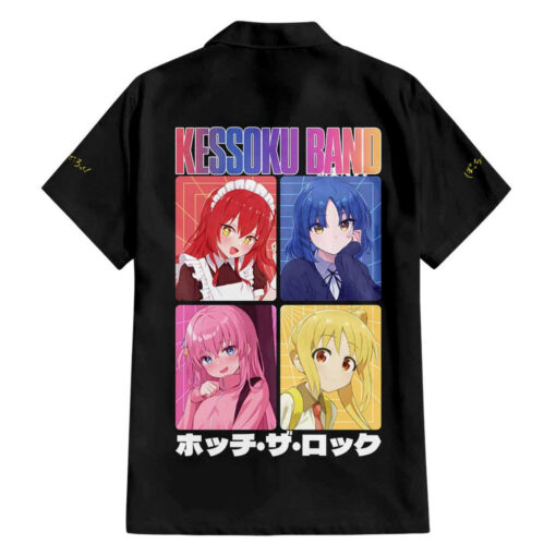 Chemise hawaïenne Kessoku Band Bocchi the Rock! Anime – Image 2