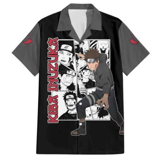 Chemise hawaïenne Kiba Inuzuka Naruto Manga Mix