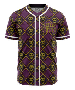 Maillot de baseball Yoshikage Kira Killer Queen JoJo’s Bizarre Adventure