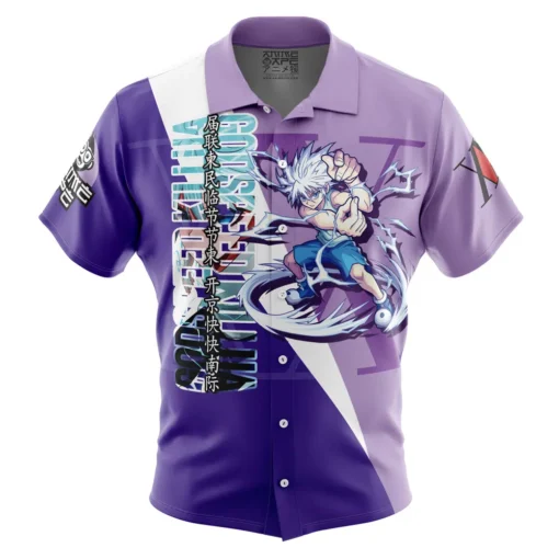 Chemise hawaïenne Killua Zoldyck