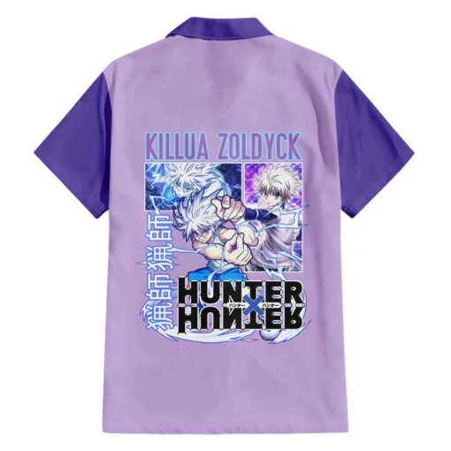 Chemise hawaïenne Killua Zoldyck Hunter x Hunter Anime – Image 2
