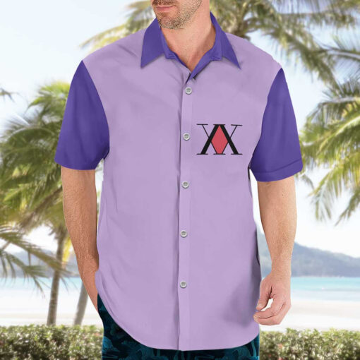 Chemise hawaïenne Killua Zoldyck Hunter x Hunter Anime – Image 3