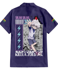 Chemise hawaïenne Killua Zoldyck Hunter x Hunter Anime V2