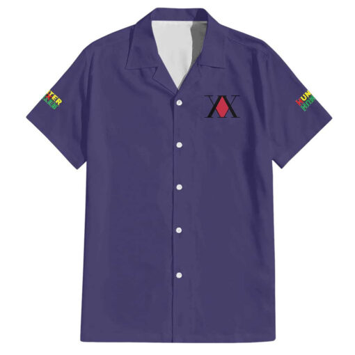 Chemise hawaïenne Killua Zoldyck Hunter x Hunter Anime V2 – Image 2