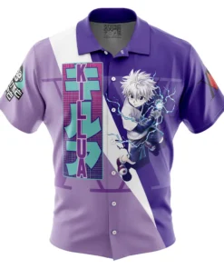 Chemise hawaïenne Killua Zoldyck V3 Hunter x Hunter