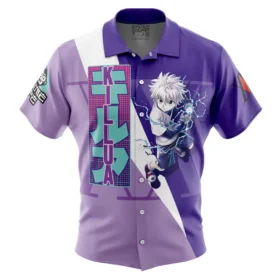 Chemise hawaïenne Killua Zoldyck V3 Hunter x Hunter