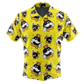 Chemise hawaïenne Roi Bob Omb Mario Bros