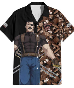 Chemise hawaïenne King Bradley Fullmetal Alchemist Anime
