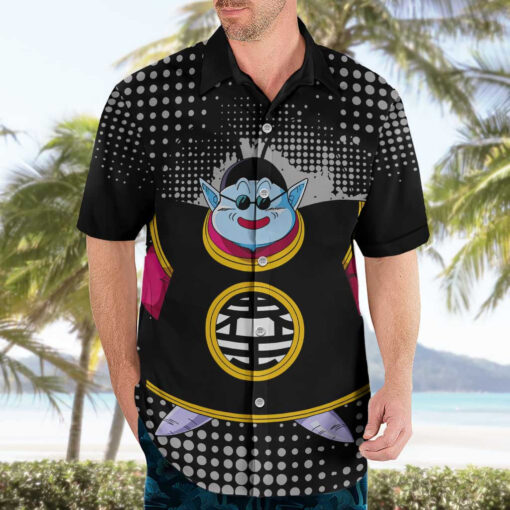 Chemise hawaïenne Kaio Shin Dragon Ball Anime – Image 3