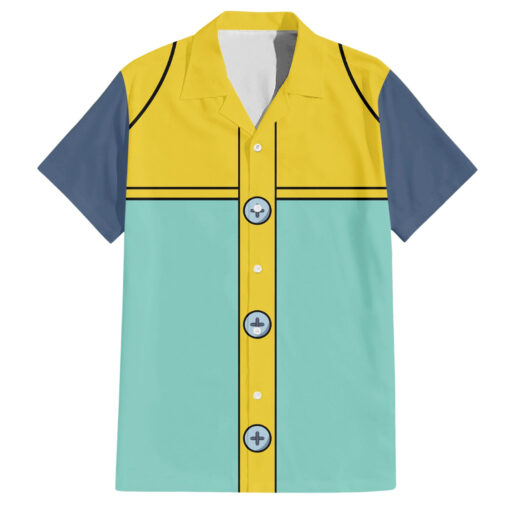 Chemise hawaïenne uniforme royal