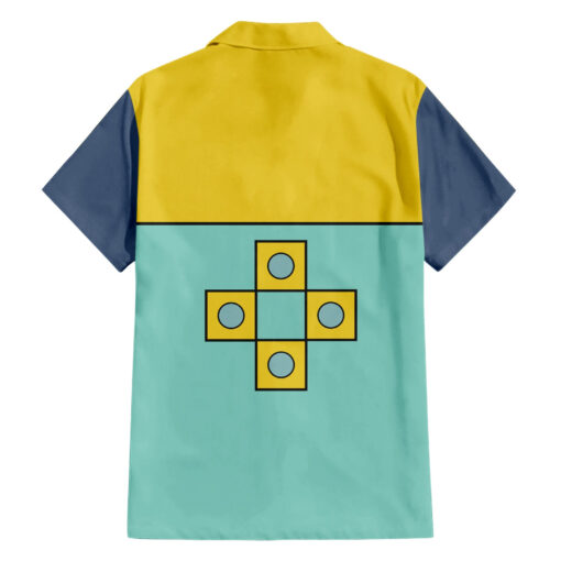 Chemise hawaïenne uniforme royal – Image 2