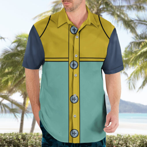Chemise hawaïenne uniforme royal – Image 3