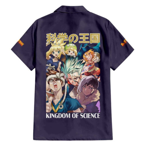 Chemise hawaïenne Royaume de la science Dr. Stone Anime – Image 2