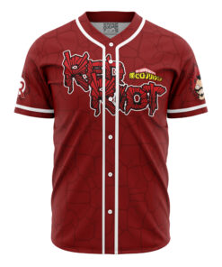 Maillot de baseball Kirishima Red Riot My Hero Academia