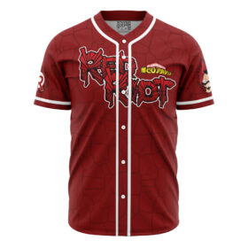 Maillot de baseball Kirishima Red Riot My Hero Academia