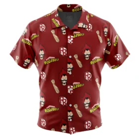 Chemise hawaïenne Kirishima Red Riot My Hero Academia