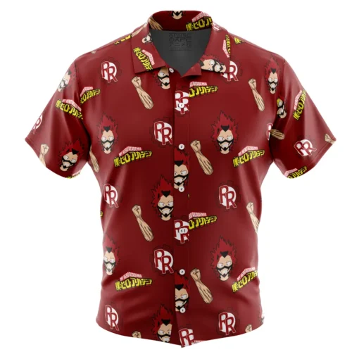Chemise hawaïenne Kirishima Red Riot My Hero Academia